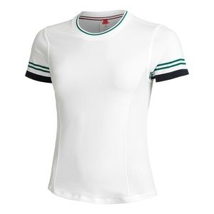 Wilson | Baseline Seamless Tee Sku | Bright White | Size: Small